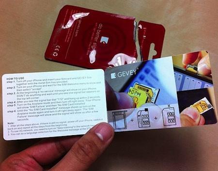 gervey-sim Gevey SIM : Désimlocker vous même votre iPhone et sans jailbreak…