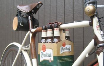 Un porte bière pour les cyclistes !