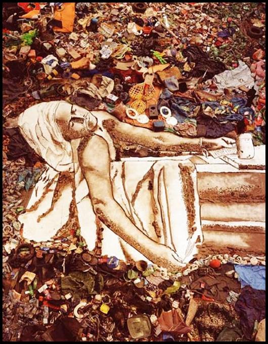La mort de Marat Vik Muniz : Waste Land, une belle leçon de vie...