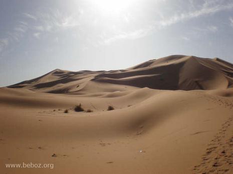 Le désert marocain Around the Boz... in the Moroccan desert
