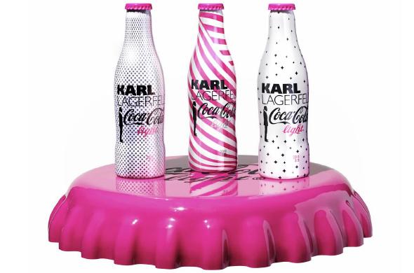 Karl Lagerfeld et Coca Cola light