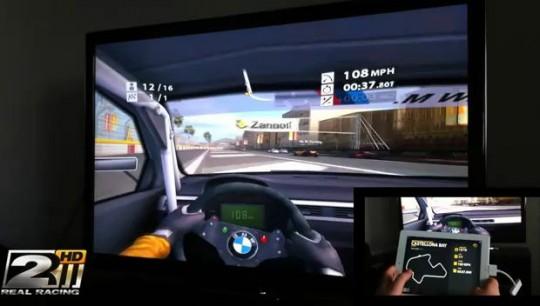 real-racing2-ipad real racing2 ipad 540x306 La sortie HDMI, cest quand même bien !