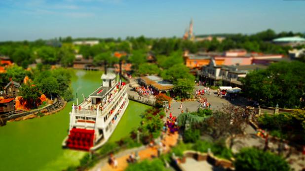 tiltshift disneylandparis Disneyland Paris en Tilt Shift