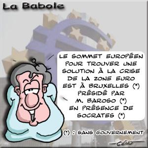 La Babole - Zone Euro : sortie de crise... Une crise dans la Zone Euro ?