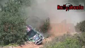 Le crash spectaculaire de Ken Block au Rallye WRC du Portugal