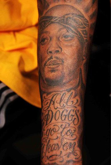 Nate Dogg à jamais gravé sur le corps de Snoop Dogg