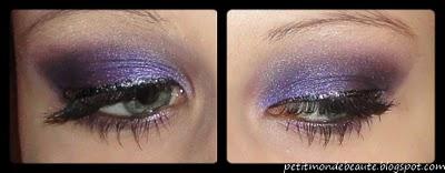 Make up violet avec le Book of Shadows Make up violet avec le Book of Shadows