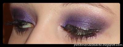 Make up violet avec le Book of Shadows Make up violet avec le Book of Shadows