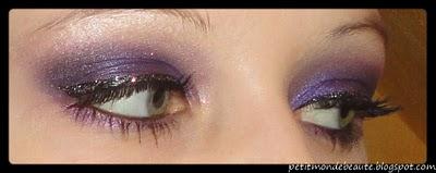 Make up violet avec le Book of Shadows Make up violet avec le Book of Shadows