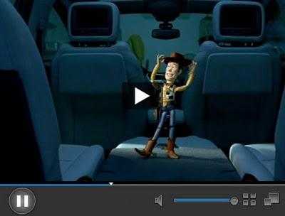 Pub Peugeot Toy Story 3 avec Woody le cowboy Pub Peugeot Toy Story 3 avec Woody le cowboy