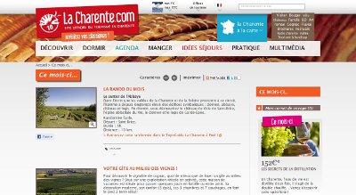 Le nouveau site de la Charente : thèse et antithèse...