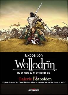 Exposition-vente BD : Wollodrin de Jérôme Lereculey à la Galerie Napoléon