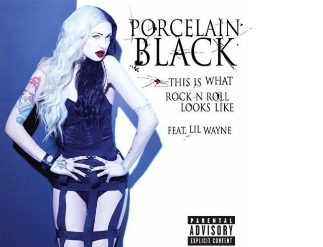 NOUVEAU CLIP : PORCELAIN BLACK feat LIL WAYNE – THIS IS WHAT ROCKN’N ROLL LOOKS LIKE