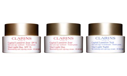clarins Luminosité retrouvée et années effacées grâce aux plantes pionnières