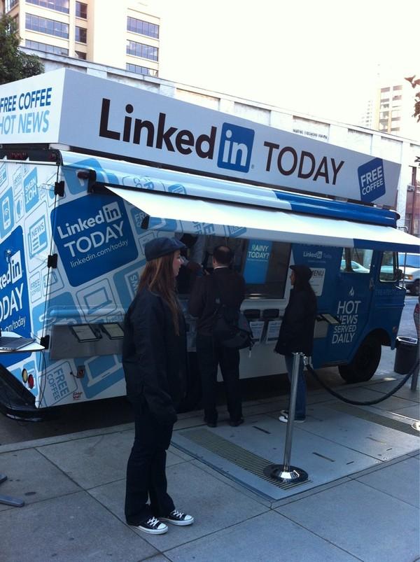 Linkedin Today... vous offre le café Linkedin Today... vous offre le café