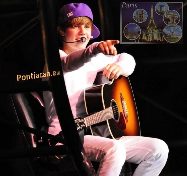 Justin Bieber : Ça y est il est à Paris ! Justin Bieber : Ça y est il est à Paris !