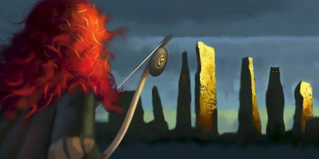 Premieres images de BRAVE, le prochain Pixar