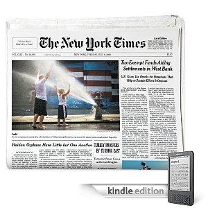 NYT : les abonnés Kindle auront un accès gratuit au site web