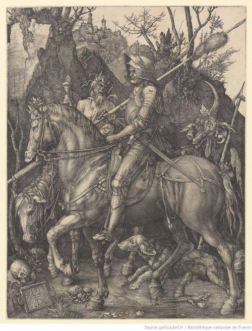 Le chevalier, la mort et le diable Neuf grands maîtres de l’estampe