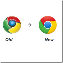 Chrome icon change thumb Chrome Updates Logo and Adds HTML5 Speech Support