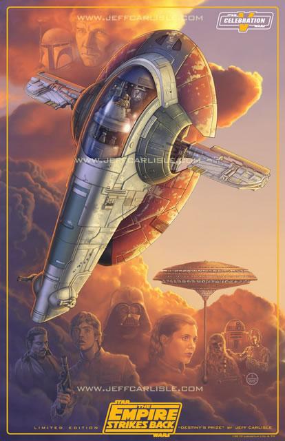 Jeff Carlisle starwars Les meilleurs posters FanArts StarWars