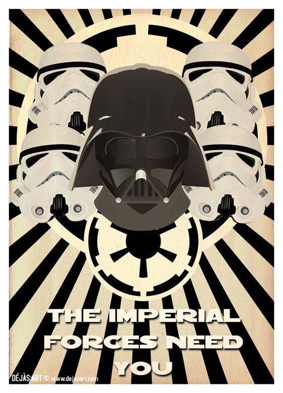 Dejas starwars Les meilleurs posters FanArts StarWars