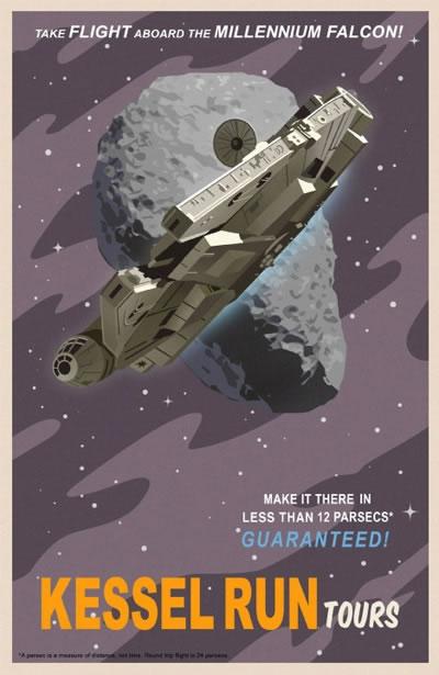 Steve Thomas starwars 5 Les meilleurs posters FanArts StarWars