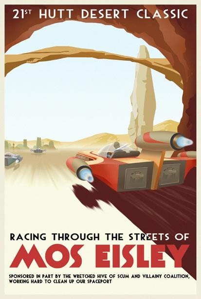 Steve Thomas starwars 4 Les meilleurs posters FanArts StarWars