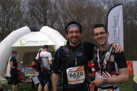 Djailla & Cédric 177ème sortie – Ecotrail 50km Finisher