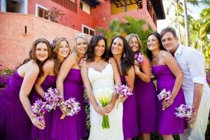 Deco de mariage violette