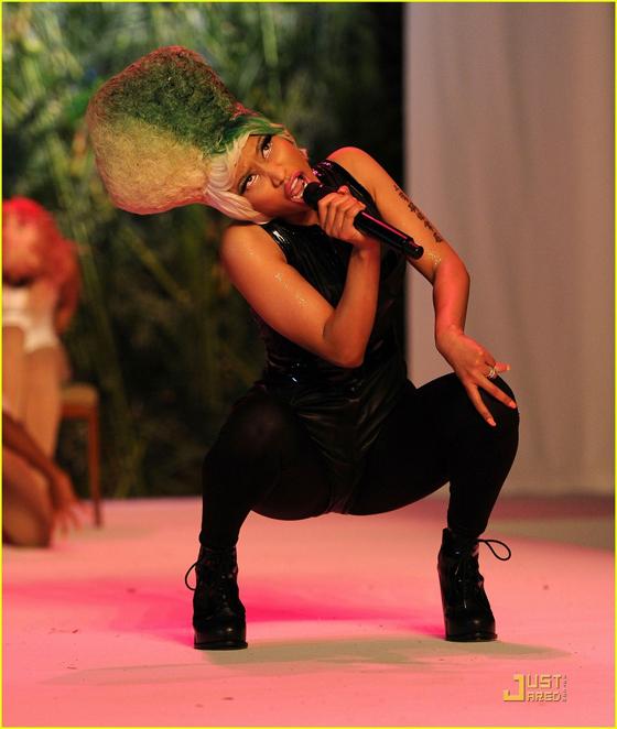 Nicki Minaj se met au vert