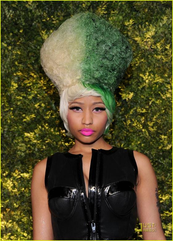Nicki Minaj se met au vert