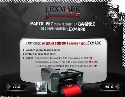 Aabber le jeu concours de Lexmark Tunisie