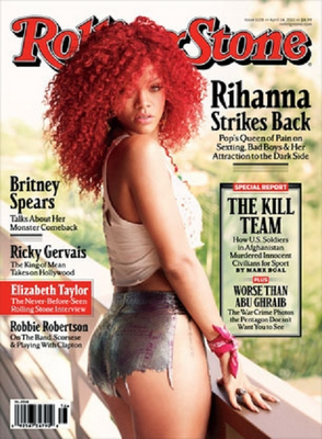 Rihanna dans Rolling Stone + vidéo (behind the scenes)