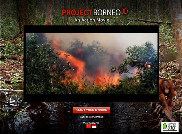 DeforestACTION – Project Borneo 3D