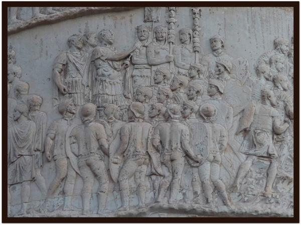 trajan soldats Le copier-coller ? c’est Commode !
