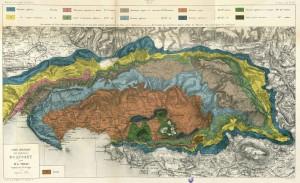 visuel_1-jubil Toucas, Aristide. Mémoire sur les terrains crétacés des environs du Beausset (Var). Mémoires de la Société géologique de France, 1873, 2ème série, tome IX, mémoire n° 4