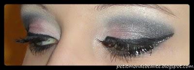 Make up rose et noir Make up rose et noir