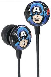 captain-america-ecouteurs Marvel diffuse de la musique