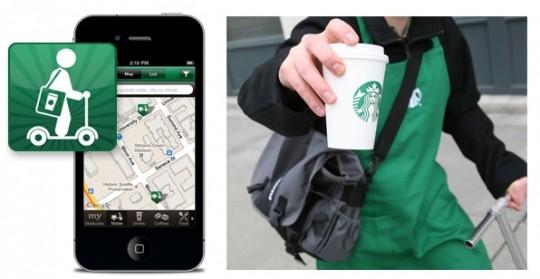 starbucks 540x279 Une nouvelle application pour Starbucks