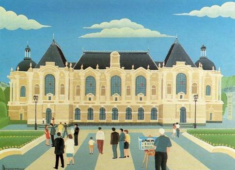 La Place de la République. La Place de la République.