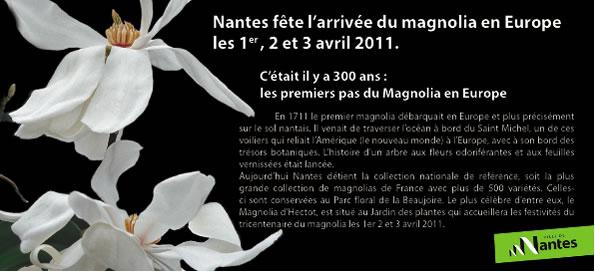 tricentenaire du magnolia en France