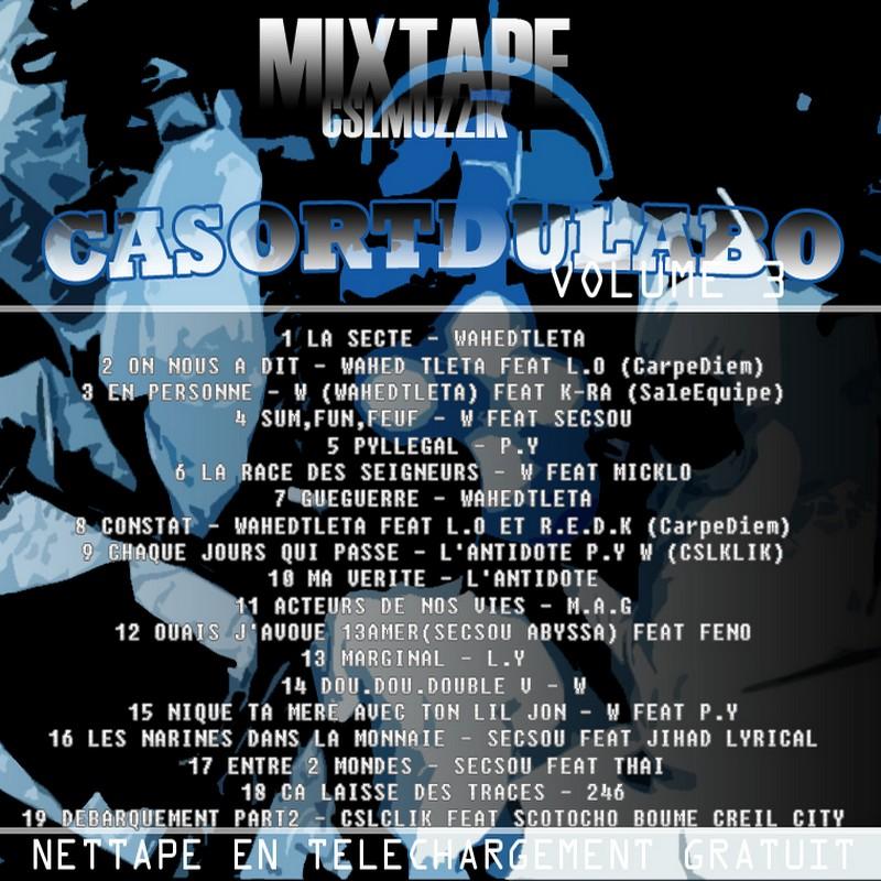 CSLMuzzik - Ca Sort du Labo 3 (2011) CSLMuzzik - Ca Sort du Labo 3 (2011)