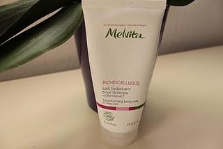 Lait hydratant pour le corps Bio-excellence de Melvita Lait hydratant pour le corps Bio-excellence de Melvita