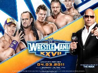 Wrestlemania 27 le 03 avril 2011