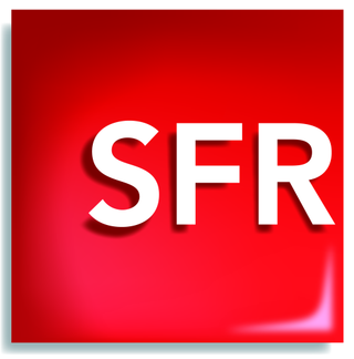 logo SFR SFR chez Vivendi et non plus Vodafone