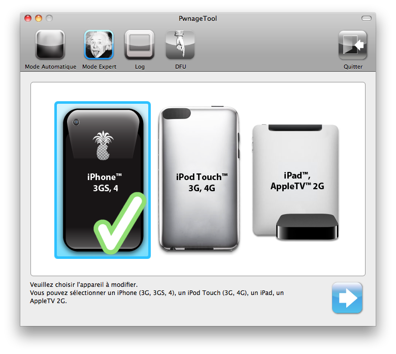 TUTO : Jailbreak iOS 4.3.1 untethered iPhone 4, 3GS, iPod Touch 4G, 3G, iPad avec PwnageTool 4.3