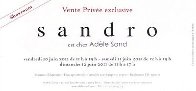 Ventes privées... le retour !