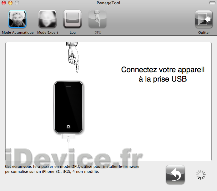 PwnageTool4.1-7 Tuto – Jailbreak untethered iOS 4.3.1 avec PwnageTool 4.3