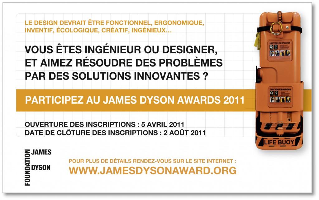 James Dyson Award 2011 : à vos marques !